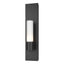 Hubbardton Forge 2015 Black Opal Glass (GG) Pillar 1 Light Sconce