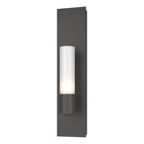 Hubbardton Forge 2015 Natural Iron Opal Glass (GG) Pillar 1 Light Sconce