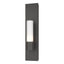Hubbardton Forge 2015 Natural Iron Opal Glass (GG) Pillar 1 Light Sconce