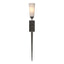 Hubbardton Forge 2012 Oil Rubbed Bronze Opal Glass (GG) Sweeping Taper ADA Sconce