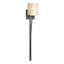 Hubbardton Forge 2008 Dark Smoke Opal Glass (GG) Formae Contemporary 1 Light Sconce