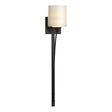 Hubbardton Forge 2008 Black Opal Glass (GG) Formae Contemporary 1 Light Sconce
