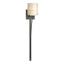Hubbardton Forge 2008 Natural Iron Opal Glass (GG) Formae Contemporary 1 Light Sconce