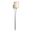 Hubbardton Forge 2008 Vintage Platinum Opal Glass (GG) Formae Contemporary 1 Light Sconce