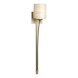 Hubbardton Forge 2008 Soft Gold Opal Glass (GG) Formae Contemporary 1 Light Sconce