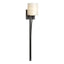 Hubbardton Forge 2008 Oil Rubbed Bronze Opal Glass (GG) Formae Contemporary 1 Light Sconce