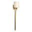 Hubbardton Forge 2008 Modern Brass Opal Glass (GG) Formae Contemporary 1 Light Sconce