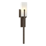 Hubbardton Forge 2015 Bronze Opal Glass (GG) Mediki Sconce