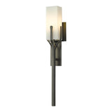 Hubbardton Forge 2015 Dark Smoke Opal Glass (GG) Mediki Sconce