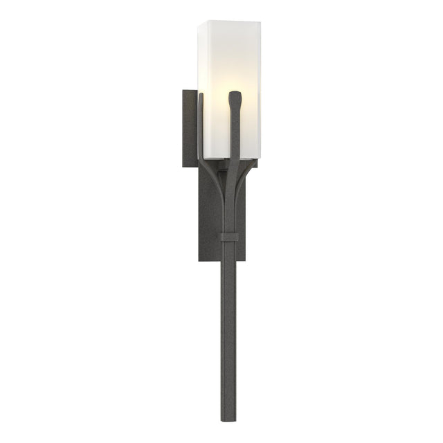Hubbardton Forge 2015 Natural Iron Opal Glass (GG) Mediki Sconce