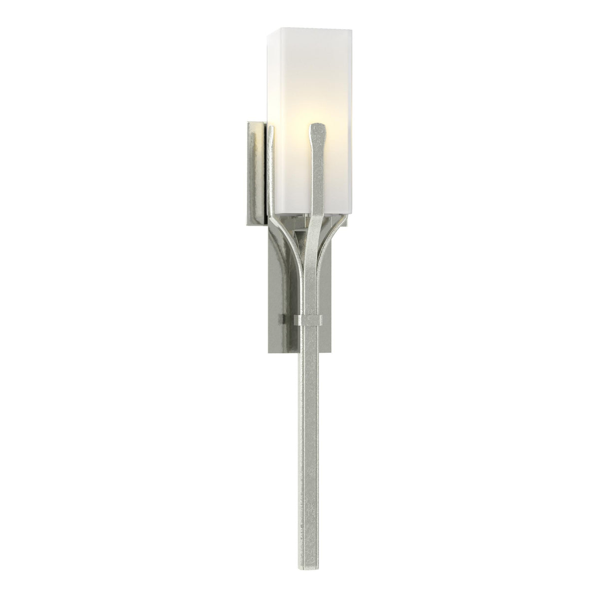 Hubbardton Forge 2015 Sterling Opal Glass (GG) Mediki Sconce