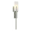 Hubbardton Forge 2015 Sterling Opal Glass (GG) Mediki Sconce
