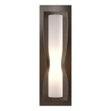 Hubbardton Forge 2011 Bronze Opal Glass (GG) Dune Sconce