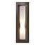 Hubbardton Forge 2011 Bronze Opal Glass (GG) Dune Sconce