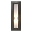 Hubbardton Forge 2011 Dark Smoke Opal Glass (GG) Dune Sconce
