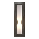 Hubbardton Forge 2011 Dark Smoke Opal Glass (GG) Dune Sconce