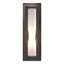 Hubbardton Forge 2011 Dark Smoke Opal Glass (GG) Dune Sconce