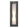 Hubbardton Forge 2011 Natural Iron Opal Glass (GG) Dune Sconce