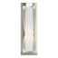 Hubbardton Forge 2011 Sterling Opal Glass (GG) Dune Sconce