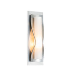 Hubbardton Forge 2011 Sterling Opal Glass (GG) Dune Sconce