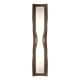 Hubbardton Forge 2012 Bronze Opal Glass (GG) Dune Large Sconce