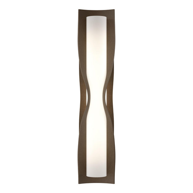 Hubbardton Forge 2012 Bronze Opal Glass (GG) Dune Large Sconce