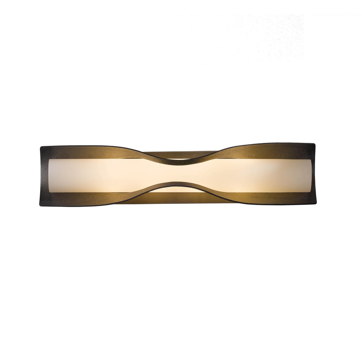 Hubbardton Forge 2012 Bronze Opal Glass (GG) Dune Large Sconce
