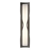 Hubbardton Forge 2012 Dark Smoke Opal Glass (GG) Dune Large Sconce