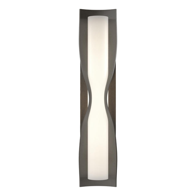 Hubbardton Forge 2012 Dark Smoke Opal Glass (GG) Dune Large Sconce