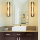 Hubbardton Forge 2012 Dark Smoke Opal Glass (GG) Dune Large Sconce