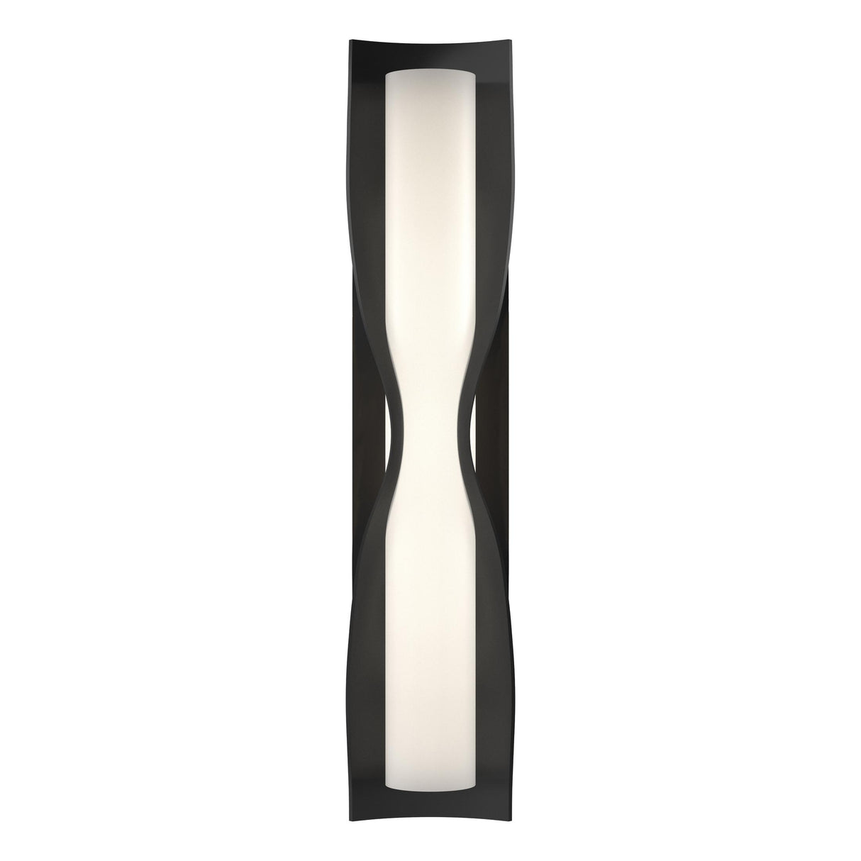 Hubbardton Forge 2012 Black Opal Glass (GG) Dune Large Sconce