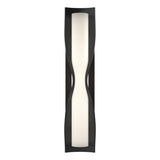 Hubbardton Forge 2012 Black Opal Glass (GG) Dune Large Sconce