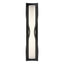Hubbardton Forge 2012 Black Opal Glass (GG) Dune Large Sconce