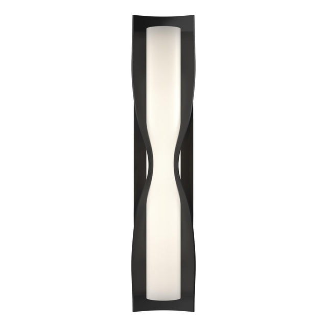 Hubbardton Forge 2012 Black Opal Glass (GG) Dune Large Sconce