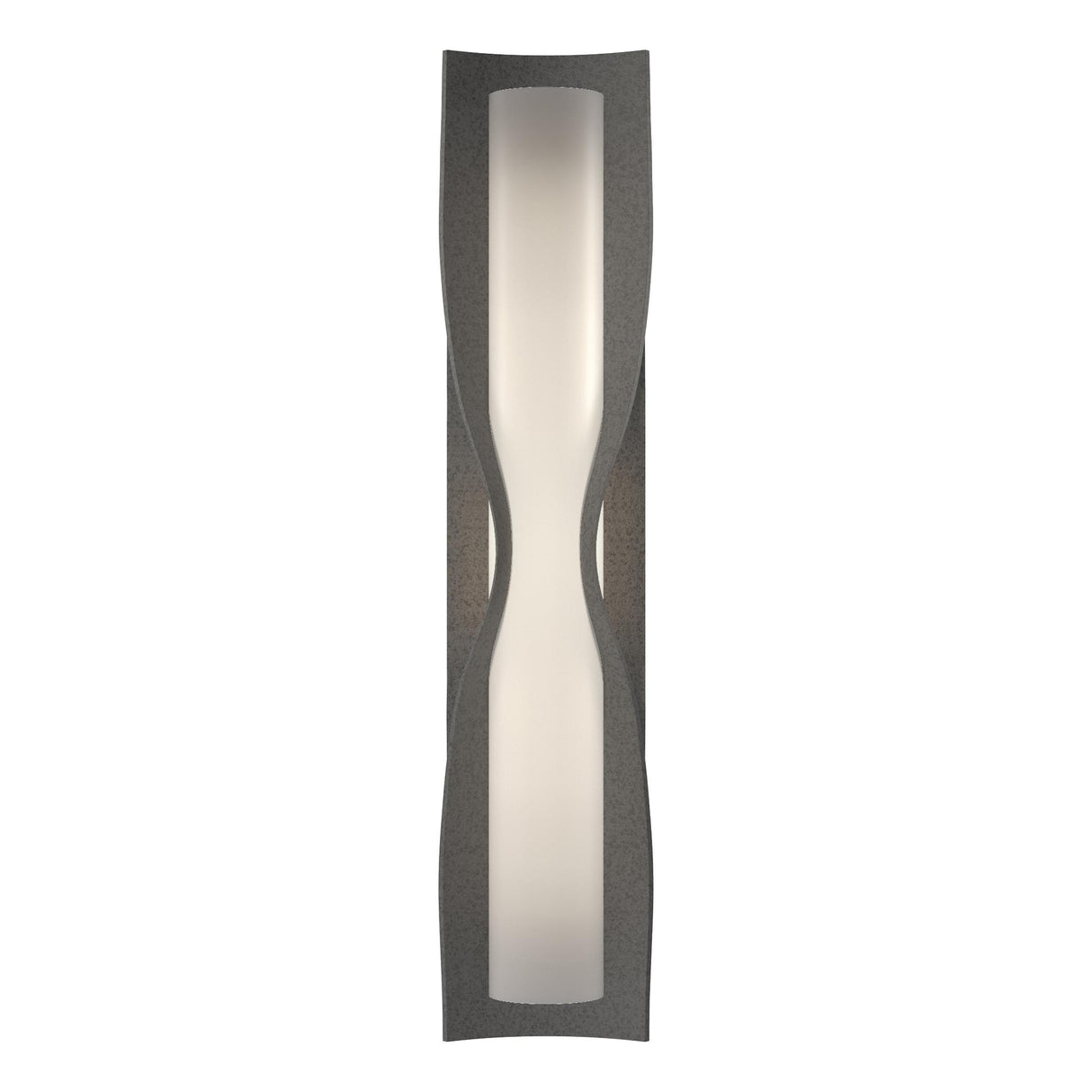 Hubbardton Forge 2012 Natural Iron Opal Glass (GG) Dune Large Sconce