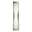 Hubbardton Forge 2012 Vintage Platinum Opal Glass (GG) Dune Large Sconce
