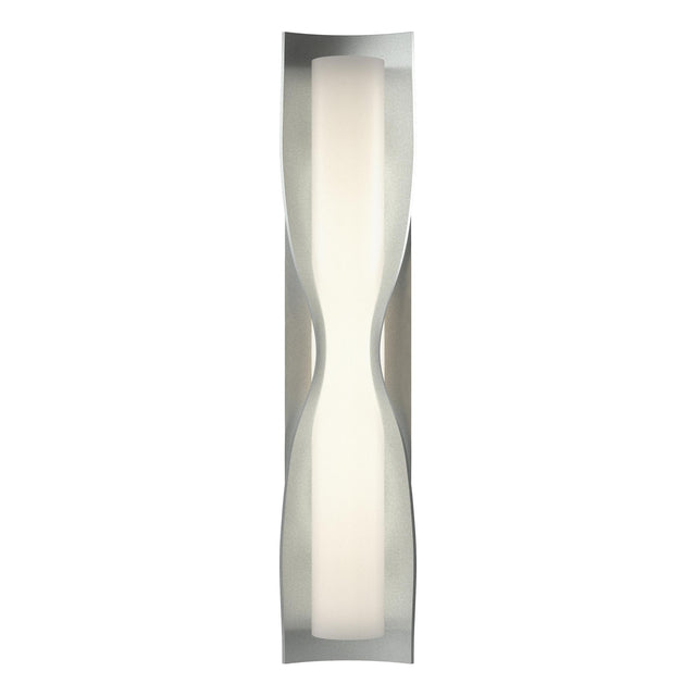 Hubbardton Forge 2012 Vintage Platinum Opal Glass (GG) Dune Large Sconce