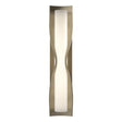 Hubbardton Forge 2012 Soft Gold Opal Glass (GG) Dune Large Sconce