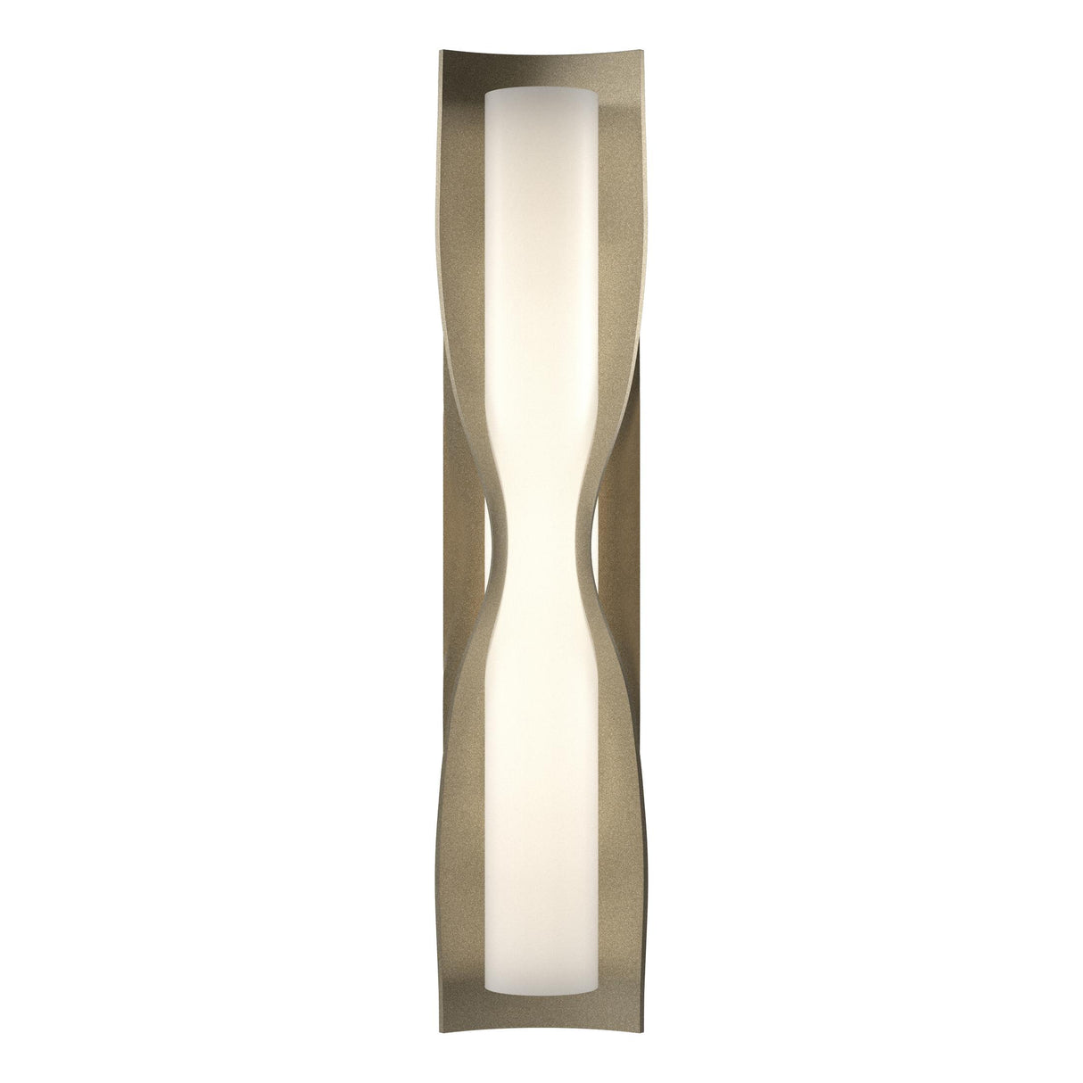 Hubbardton Forge 2012 Soft Gold Opal Glass (GG) Dune Large Sconce