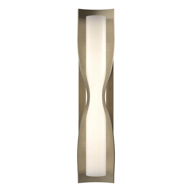 Hubbardton Forge 2012 Soft Gold Opal Glass (GG) Dune Large Sconce