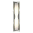 Hubbardton Forge 2012 Sterling Opal Glass (GG) Dune Large Sconce