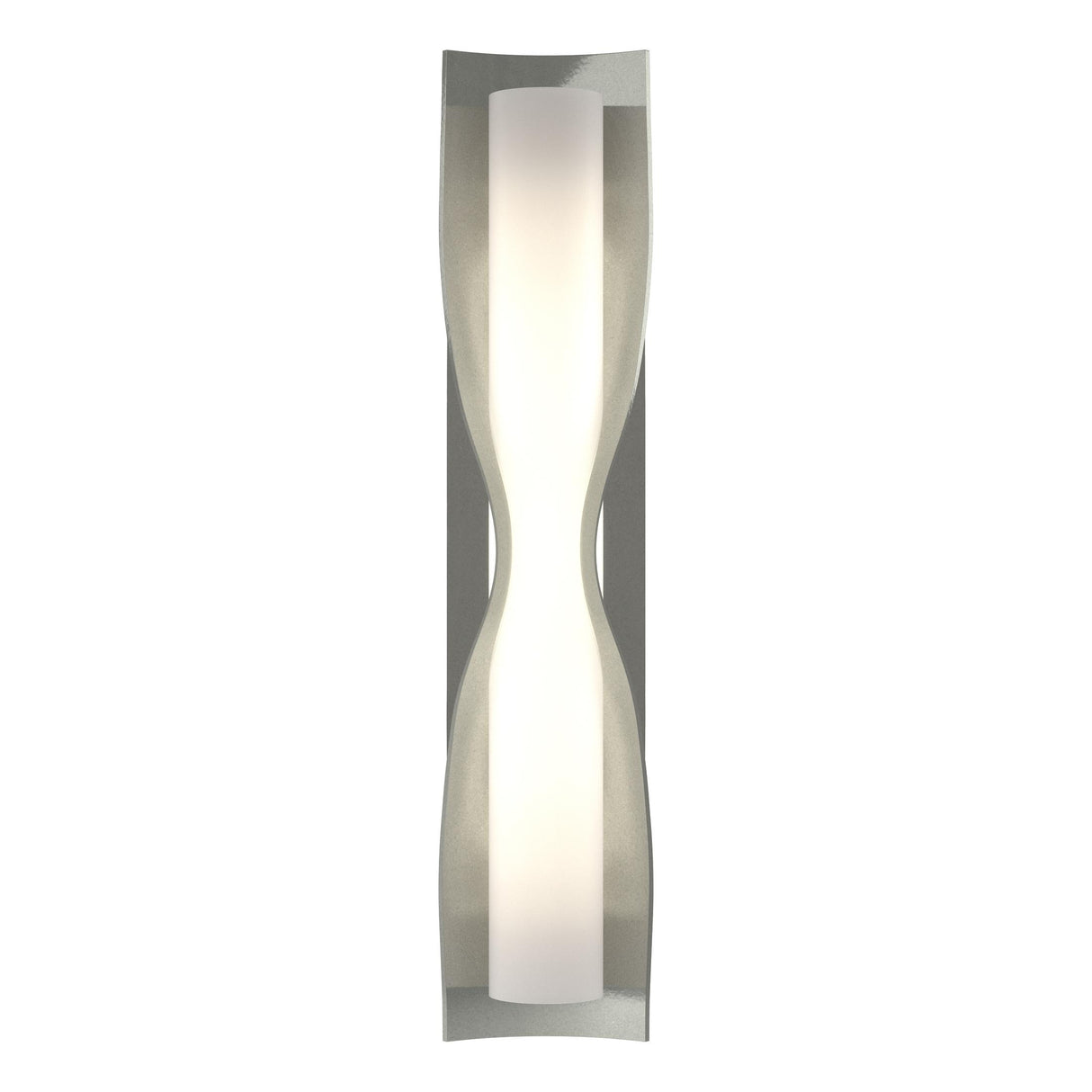 Hubbardton Forge 2012 Sterling Opal Glass (GG) Dune Large Sconce