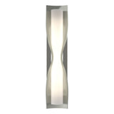 Hubbardton Forge 2012 Sterling Opal Glass (GG) Dune Large Sconce