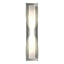 Hubbardton Forge 2012 Sterling Opal Glass (GG) Dune Large Sconce