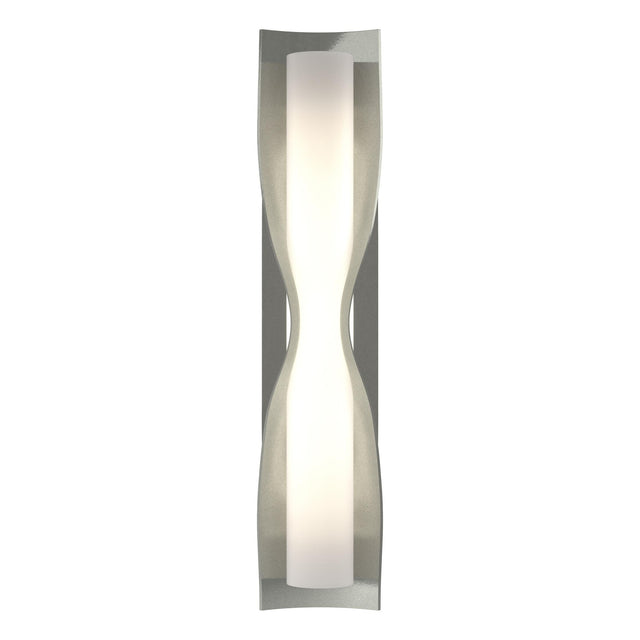Hubbardton Forge 2012 Sterling Opal Glass (GG) Dune Large Sconce
