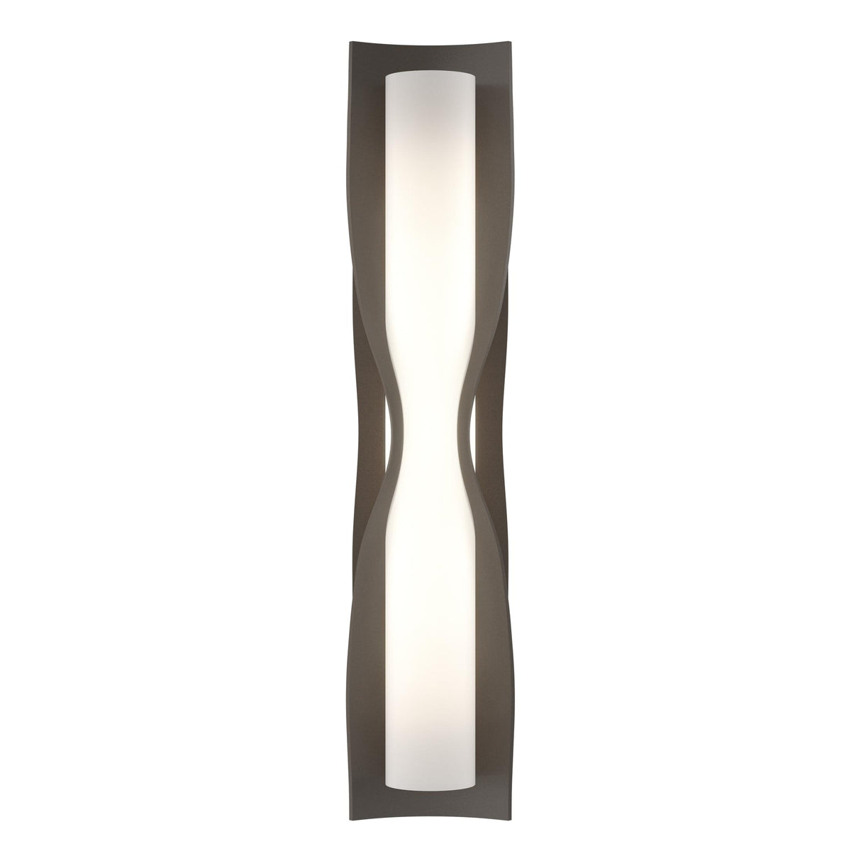 Hubbardton Forge 2012 Oil Rubbed Bronze Opal Glass (GG) Dune Large Sconce