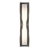 Hubbardton Forge 2012 Oil Rubbed Bronze Opal Glass (GG) Dune Large Sconce