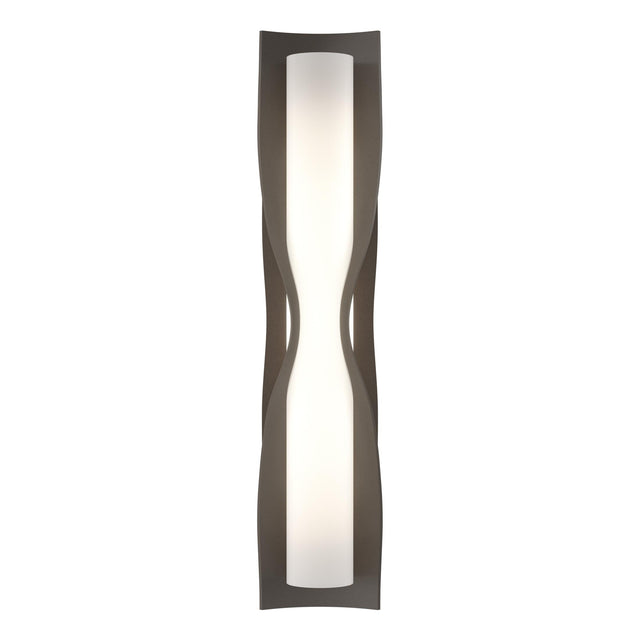 Hubbardton Forge 2012 Oil Rubbed Bronze Opal Glass (GG) Dune Large Sconce