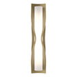 Hubbardton Forge 2012 Modern Brass Opal Glass (GG) Dune Large Sconce