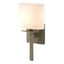 Hubbardton Forge 2010 Soft Gold Opal Glass (GG) Beacon Hall Ellipse Glass Sconce